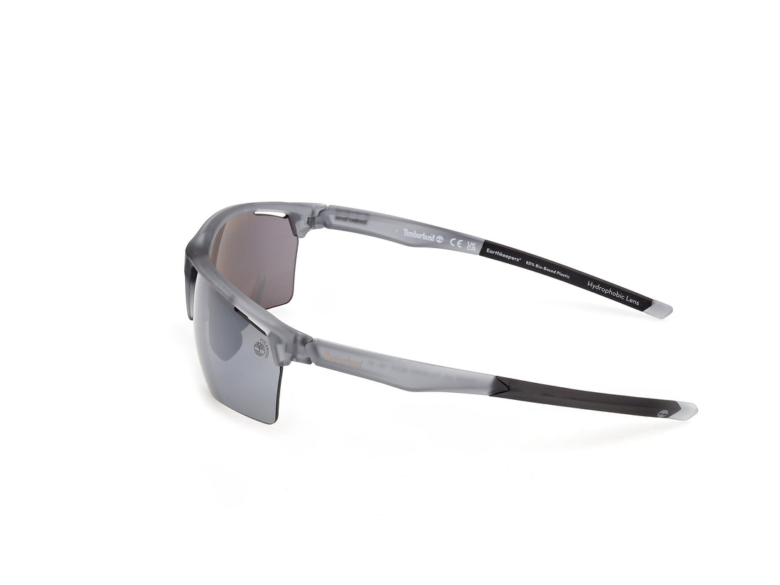 Gafas de sol timberland tb00068 20d gris rectangular masculino talla 68mm - Vista de detalle