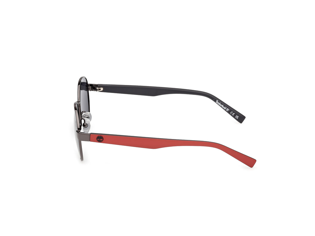 Gafas de sol timberland tb00079 08d plateado round infantil talla 50mm - Vista de detalle