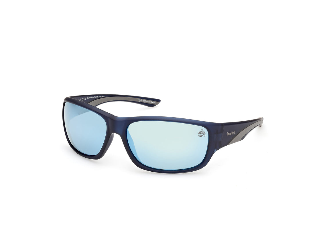 Gafas de sol timberland tb00084 91d azul rectangular masculino talla 64mm - Vista principal