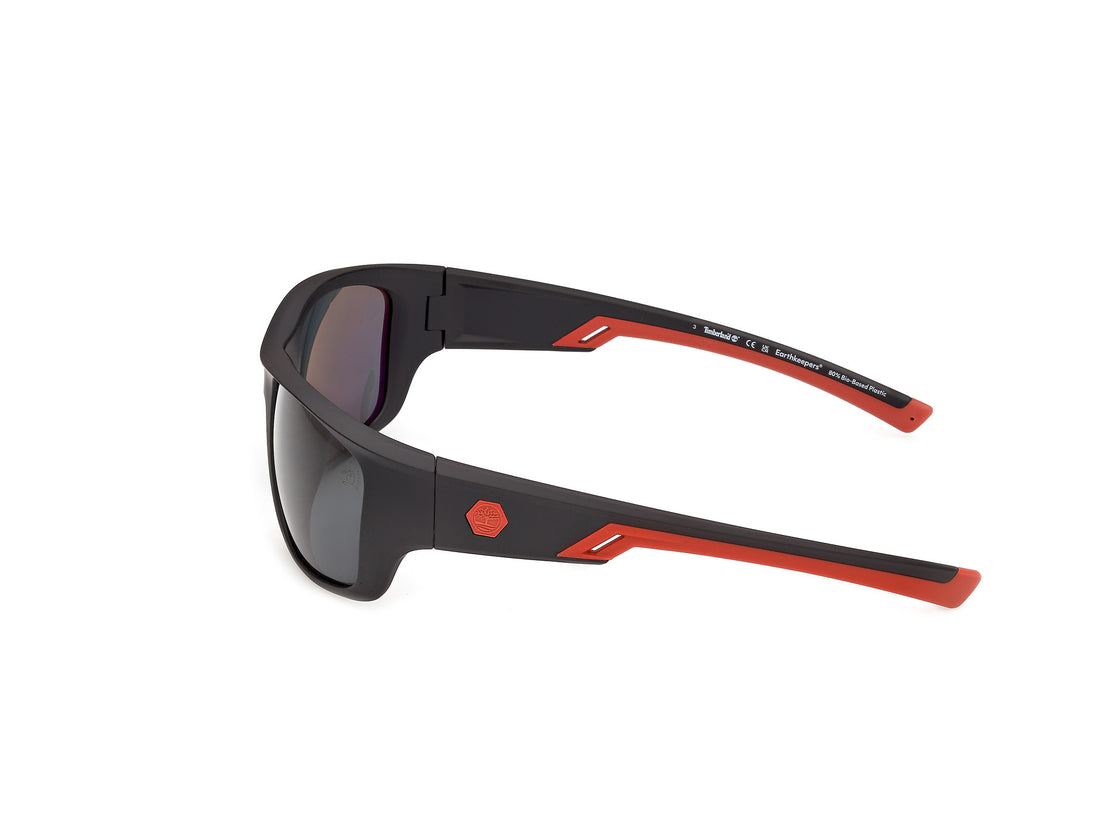 Sonnenbrillen timberland tb00093 02d negro rectangular masculino größe 61mm - Detailansicht
