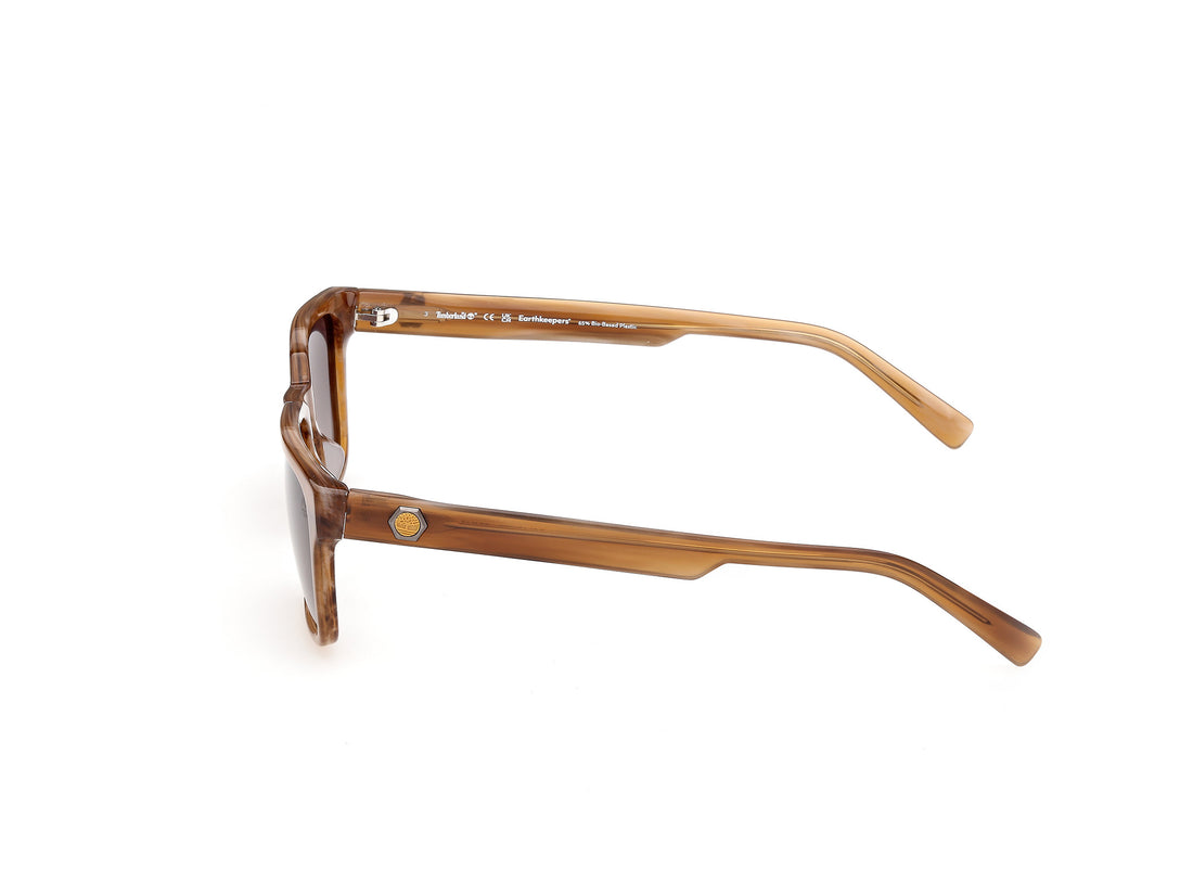 Sonnenbrillen timberland tb00099 62h marron square masculino größe 56mm - Detailansicht