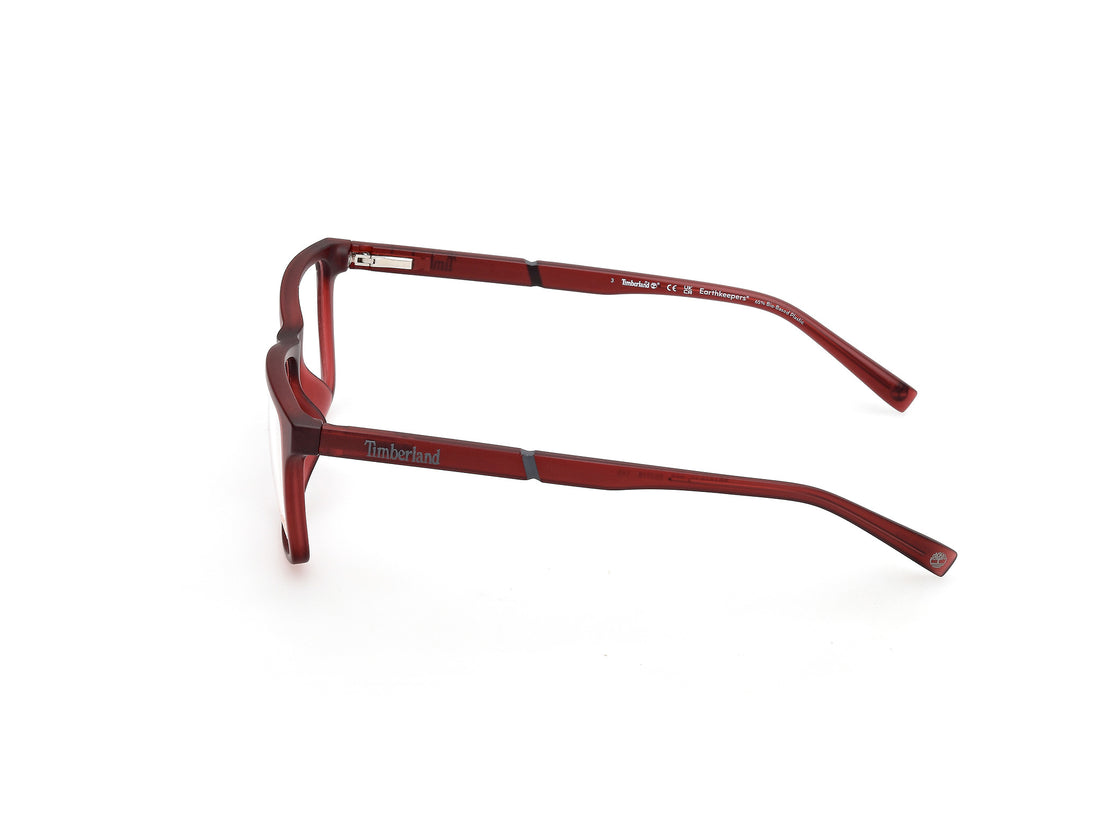 Brillen timberland tb1840-h 067 rojo rectangular masculino größe 55mm - Detailansicht