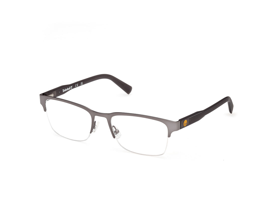 Brillen timberland tb50046 009 plateado rectangular masculino größe 53mm - Hauptansicht