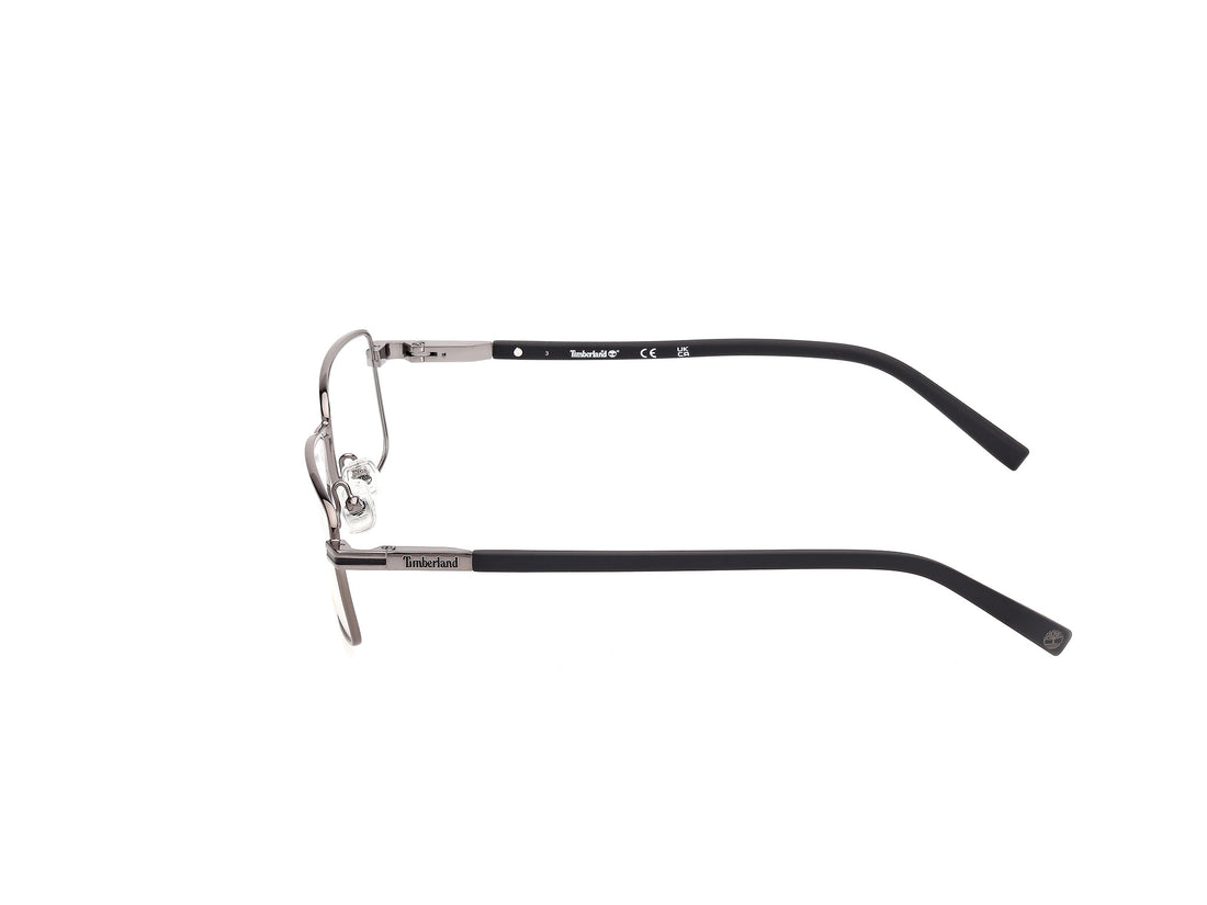 Brillen timberland tb50048 008 plateado rectangular masculino größe 55mm - Detailansicht