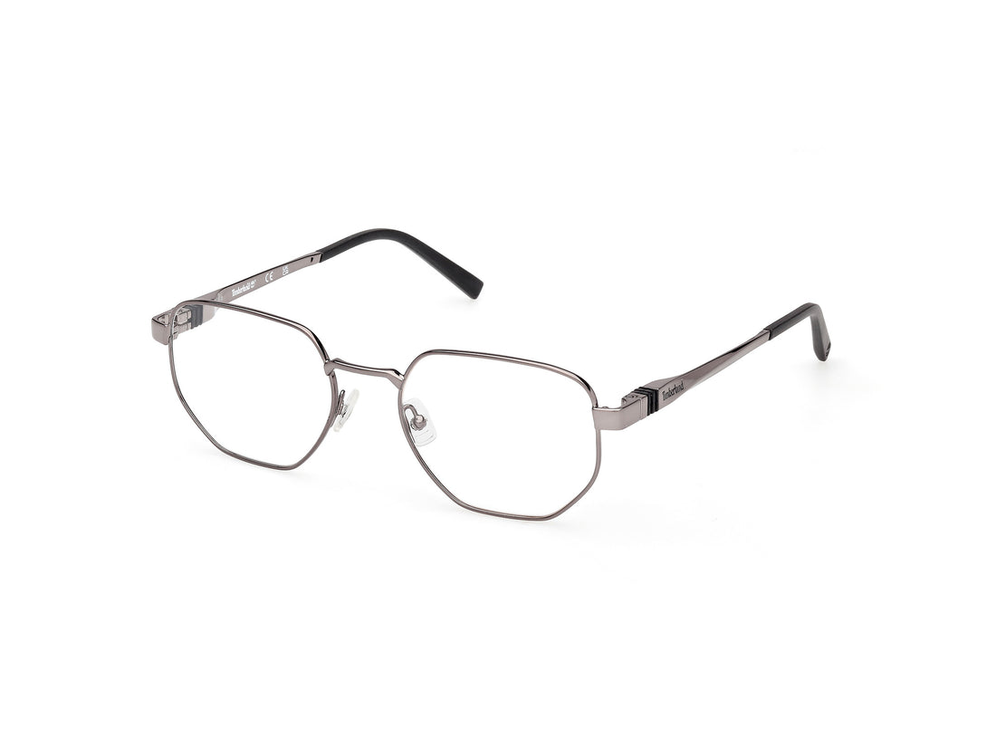 Brillen timberland tb50082 008 plateado geometric masculino größe 52mm - Hauptansicht