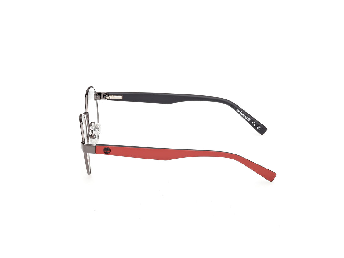 Gafas graduadas timberland tb50102 008 plateado round infantil talla 48mm - Vista de detalle