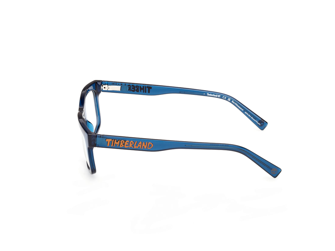 Gafas graduadas timberland tb50104 090 azul rectangular infantil talla 52mm - Vista de detalle