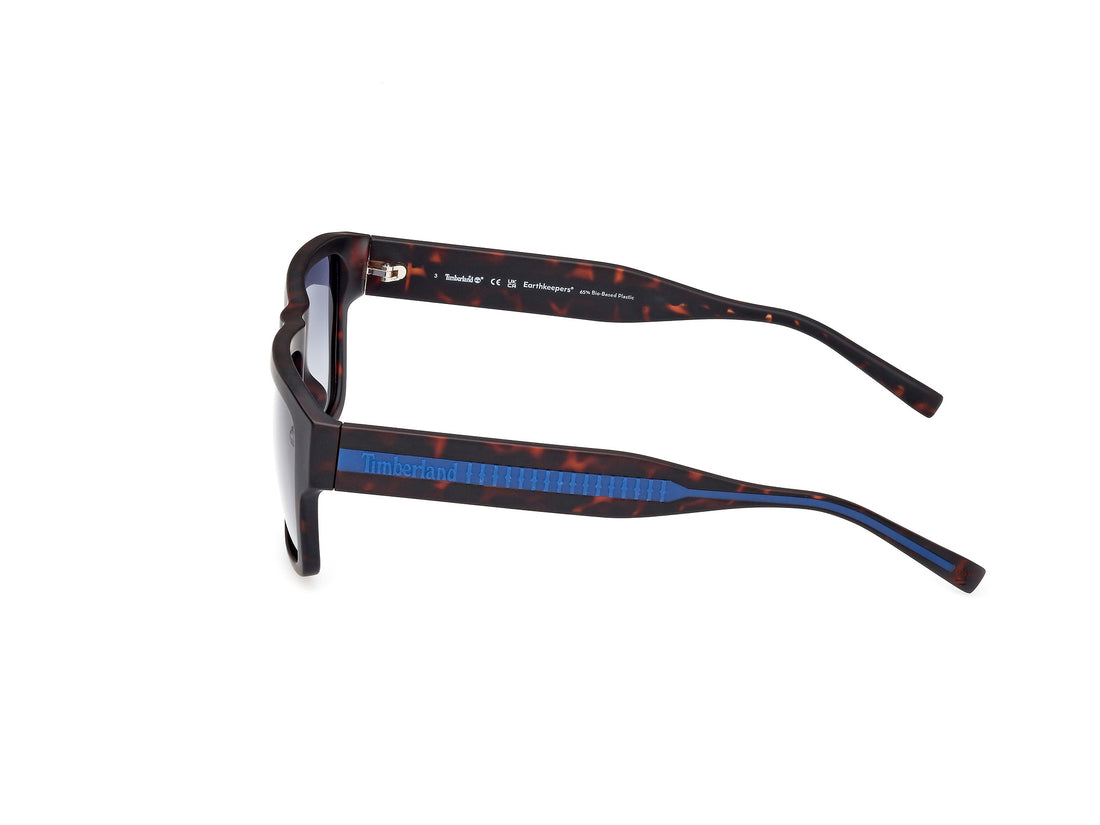 Occhiali da sole timberland tb9337 52d havana masculino taglia 58mm - Vista dettagliata