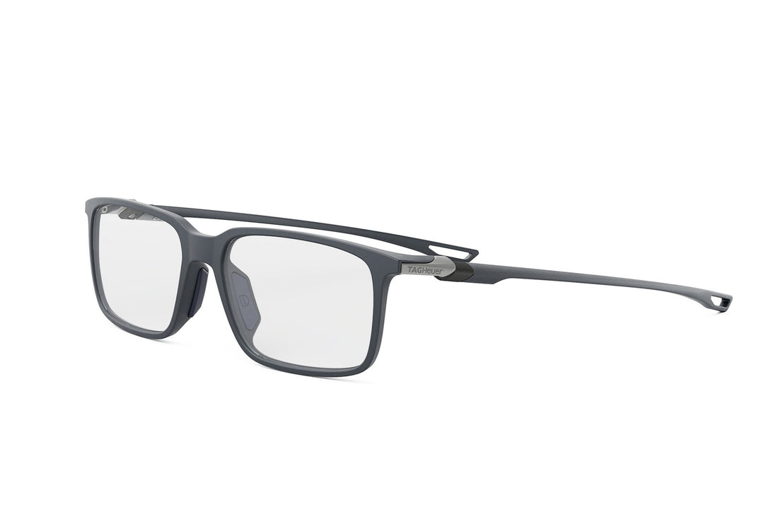 Prescription glasses tag heuer mini vingtsept th50028i 091 blue rectangular masculino size 55mm - Main view