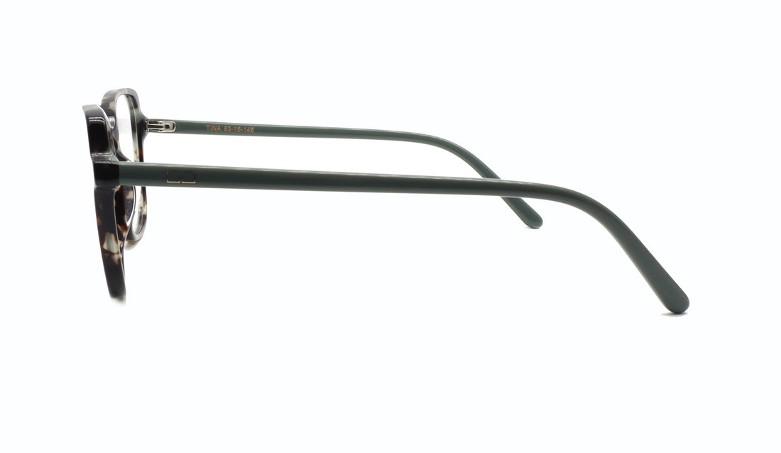 Occhiali da vista greyhounders tina c2 verde butterfly femenino taglia 53mm - Vista dettagliata