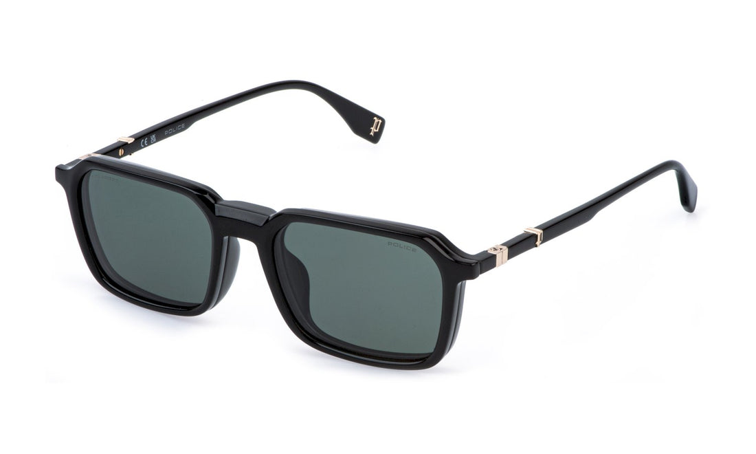 Gafas graduadas police uplr60 z42p negro geometric masculino talla 52mm - Vista principal