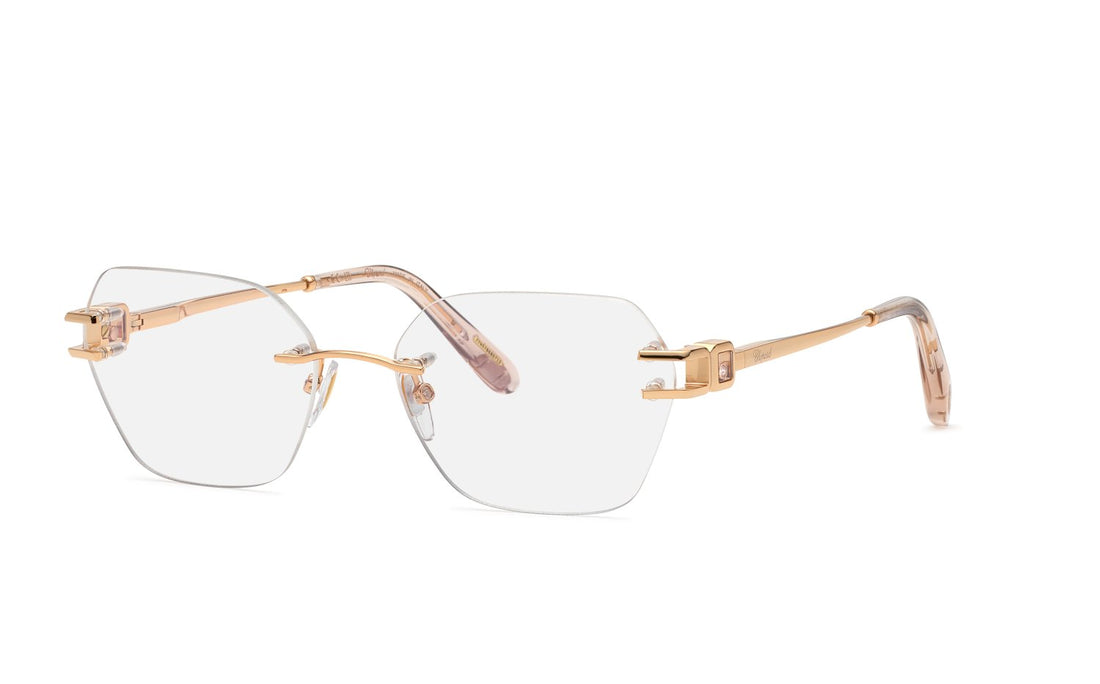 Gafas graduadas chopard vchm46s 8fcks2 dorado various forms femenino talla 56mm - Vista principal