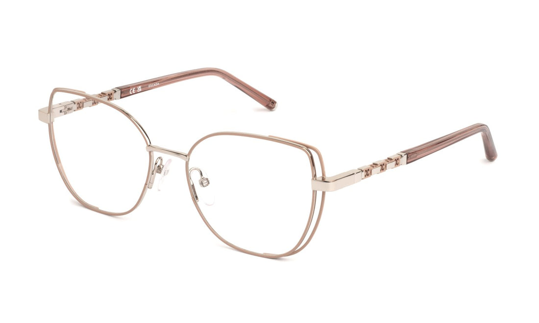 Occhiali da vista escada vese69 0s31 beige butterfly femenino taglia 54mm - Vista principale