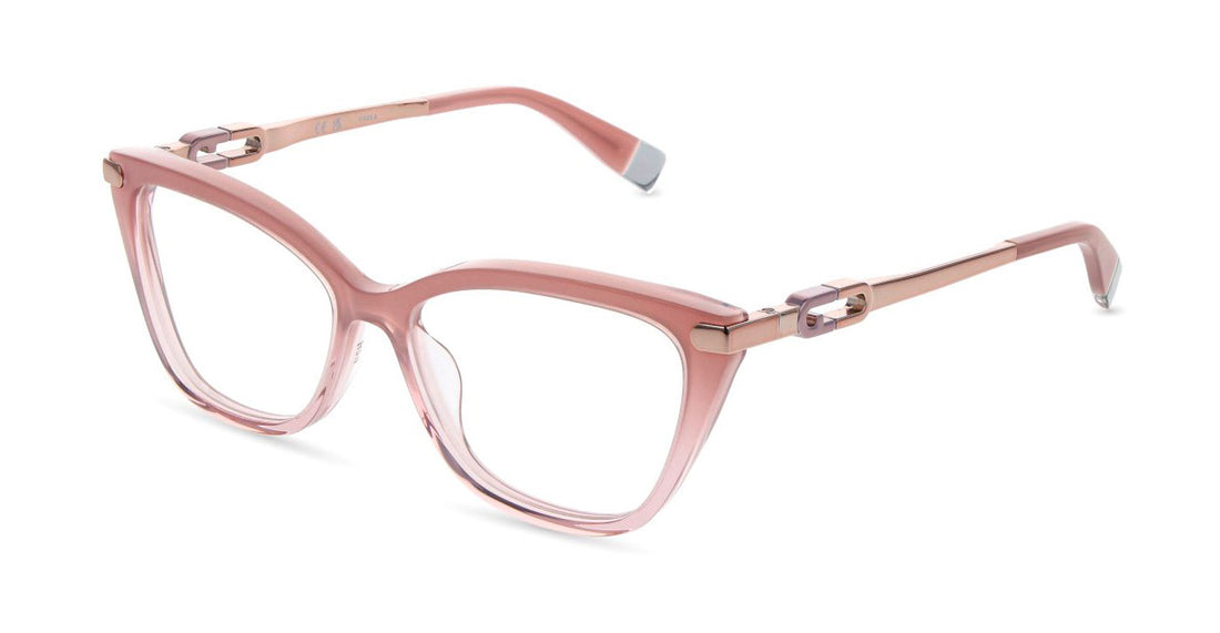 Gafas graduadas furla vfub03 0c19 rosa square femenino talla 54mm - Vista principal