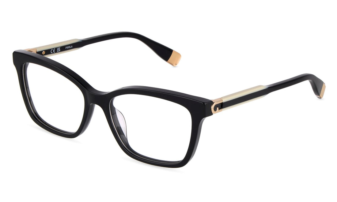 Lunettes de vue furla vfub55 0700 negro square femenino taille 53mm - Vue principale