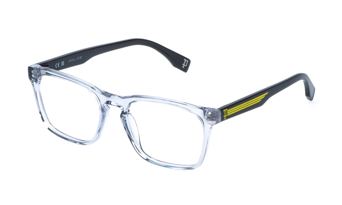Gafas graduadas police vk170 04g0 gris square infantil talla 50mm - Vista principal
