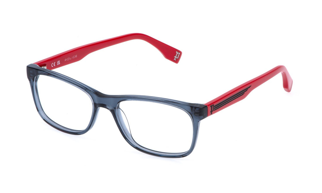 Gafas graduadas police vk171 04al gris square infantil talla 49mm - Vista principal