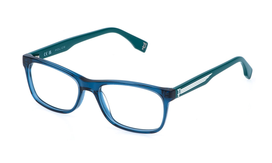 Gafas graduadas police vk171 06sb azul square infantil talla 51mm - Vista principal