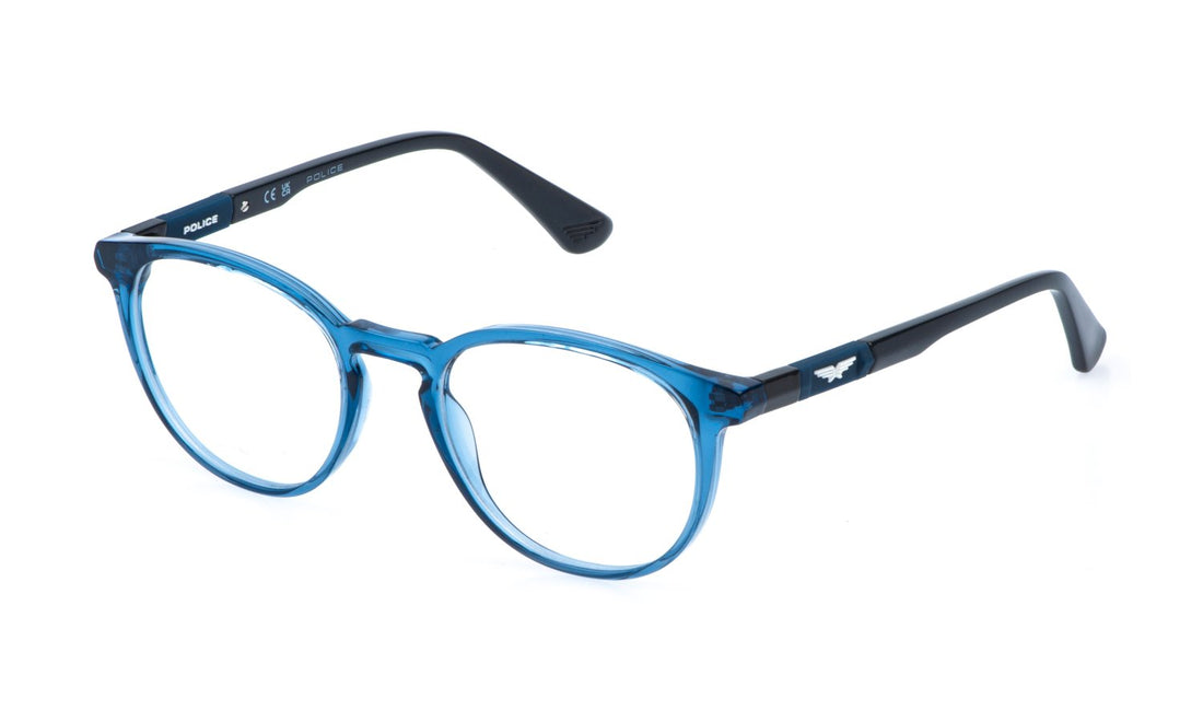Gafas graduadas police vk172 0892 azul pantos infantil talla 47mm - Vista principal