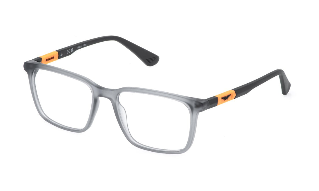 Gafas graduadas police vk173 819m gris square infantil talla 50mm - Vista principal