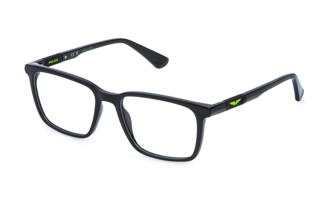 Gafas graduadas police vk173 z42y negro square infantil talla 50mm - Vista principal