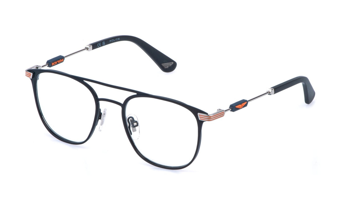 Gafas graduadas police vk585 0f89 azul square infantil talla 47mm - Vista principal