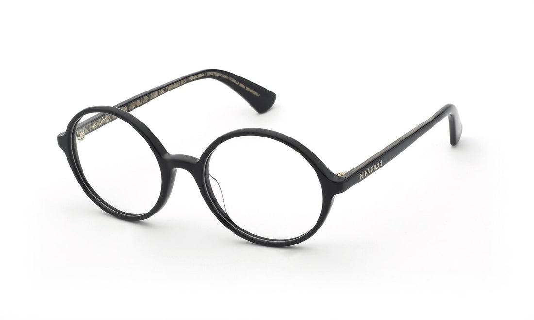 Gafas graduadas nina ricci vnr443 0700 negro round femenino talla 51mm - Vista principal