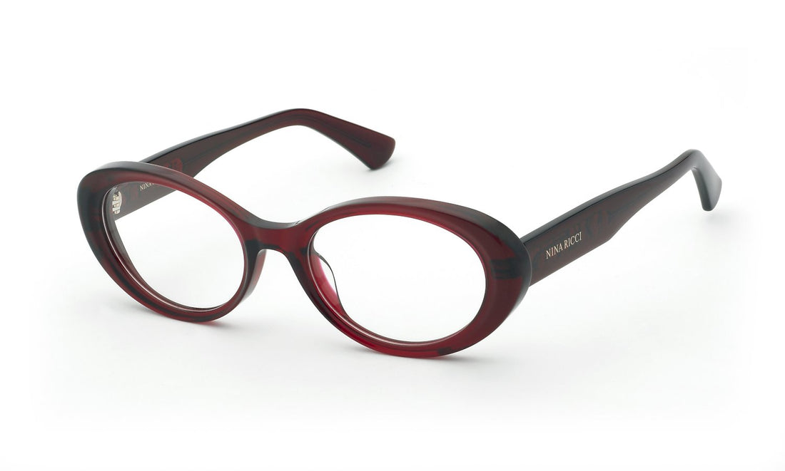 Gafas graduadas nina ricci vnr445 09wa rojo oval femenino talla 52mm - Vista principal
