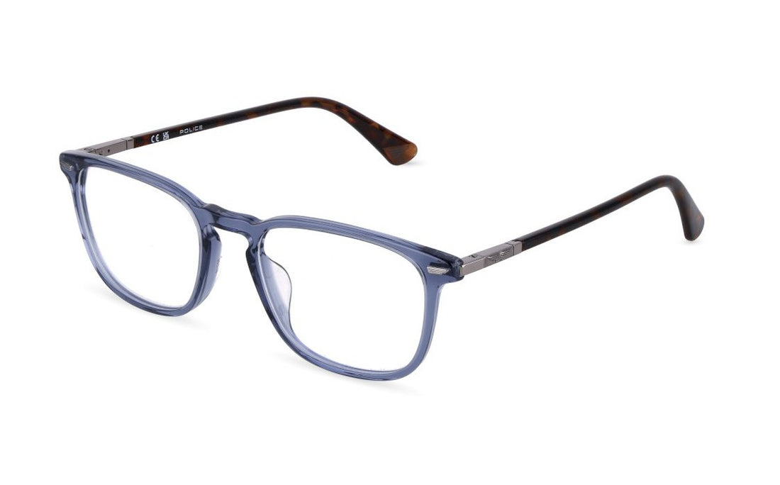 Occhiali da vista police vplf81 06na azul square masculino taglia 52mm - Vista principale