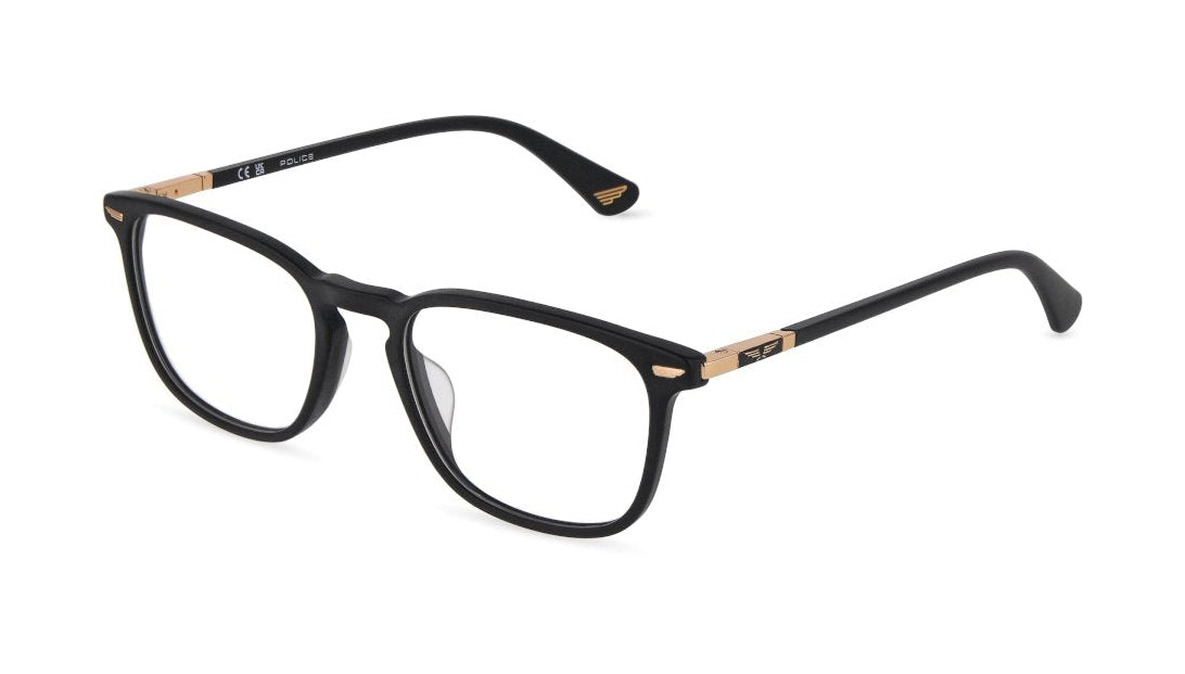 Occhiali da vista police vplf81 0703 negro square masculino taglia 52mm - Vista principale