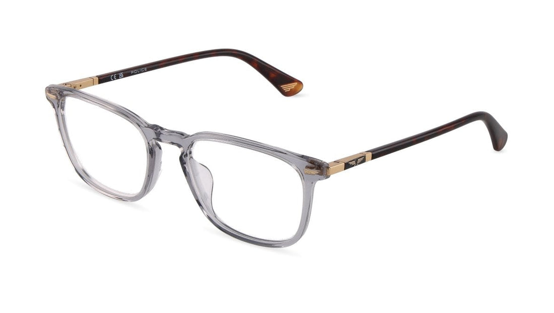 Occhiali da vista police vplf81 07t1 beige square masculino taglia 52mm - Vista principale