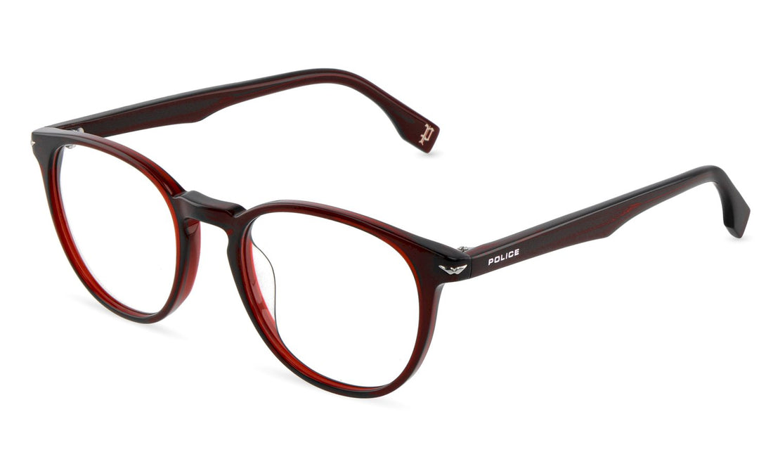 Occhiali da vista police vplg72e 07fq burdeos pantos masculino taglia 50mm - Vista principale