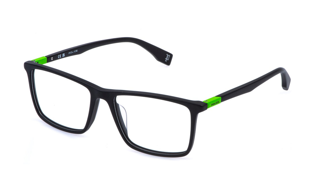 Gafas graduadas police vplr58 0703 negro square masculino talla 53mm - Vista principal