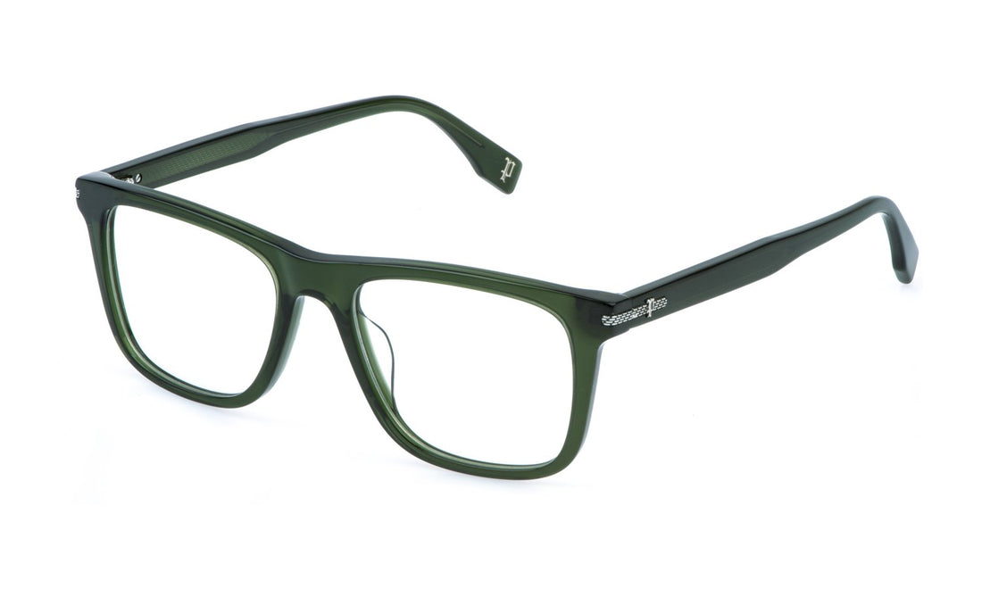 Gafas graduadas police vplr62 06w5 verde square masculino talla 54mm - Vista principal