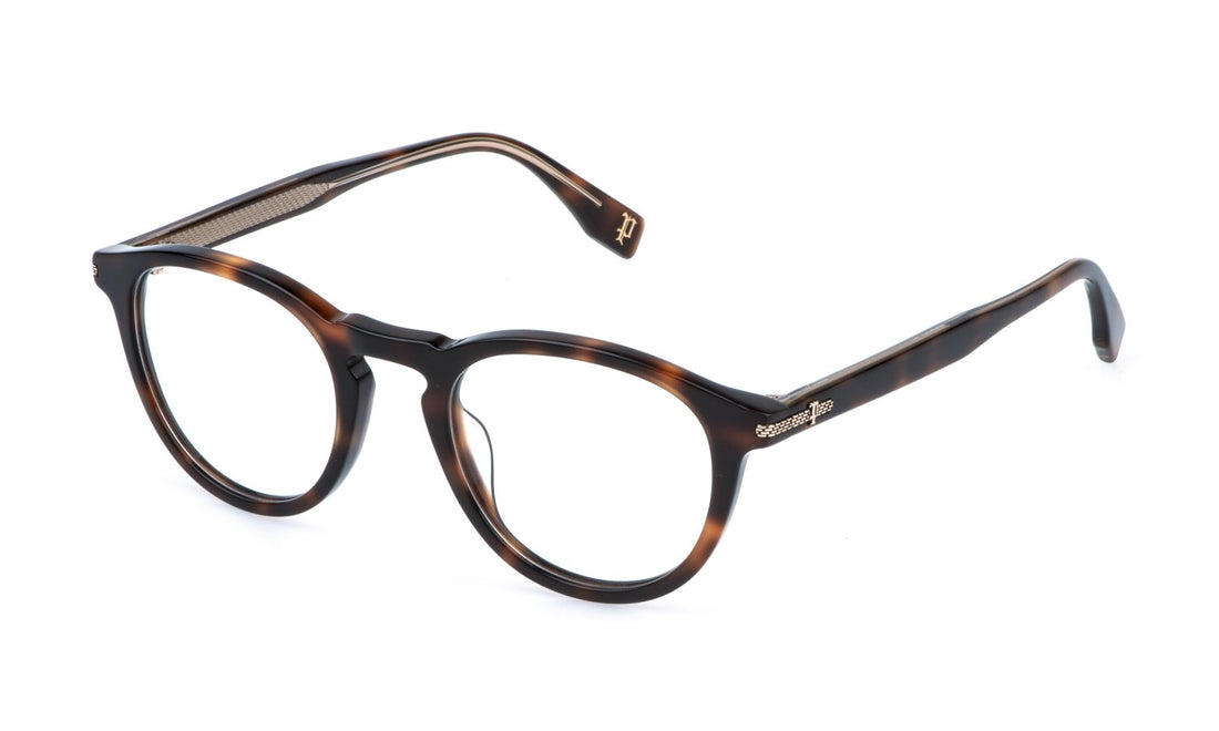 Gafas graduadas police vplr63 0752 havana pantos masculino talla 50mm - Vista principal