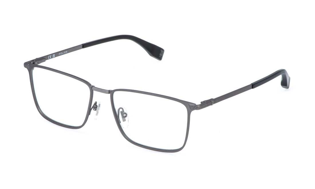 Gafas graduadas police vplr64 0e56 plateado square masculino talla 54mm - Vista principal