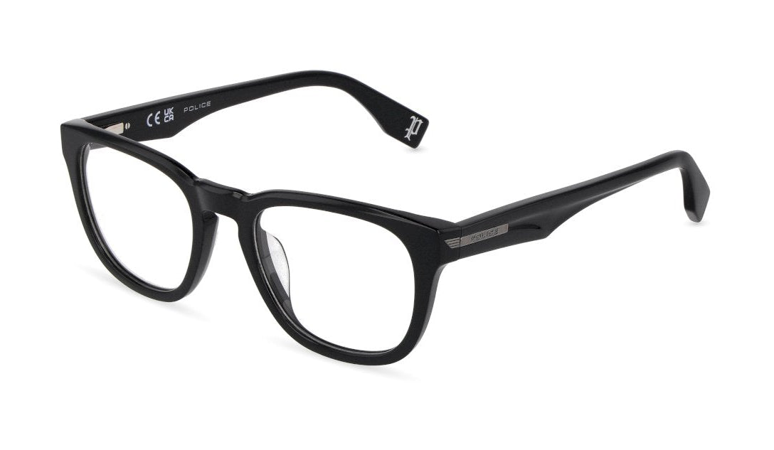 Brillen police vplu56 0700 negro square masculino größe 52mm - Hauptansicht