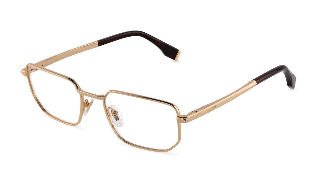 Gafas graduadas police vplu58 0300 dorado geometric masculino talla 53mm - Vista principal
