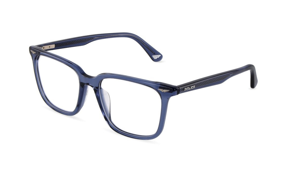 Brillen police vplu60 0955 azul square masculino größe 53mm - Hauptansicht