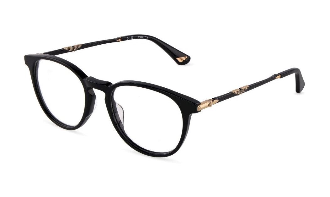 Brillen police vplu63 0700 negro pantos masculino größe 51mm - Hauptansicht
