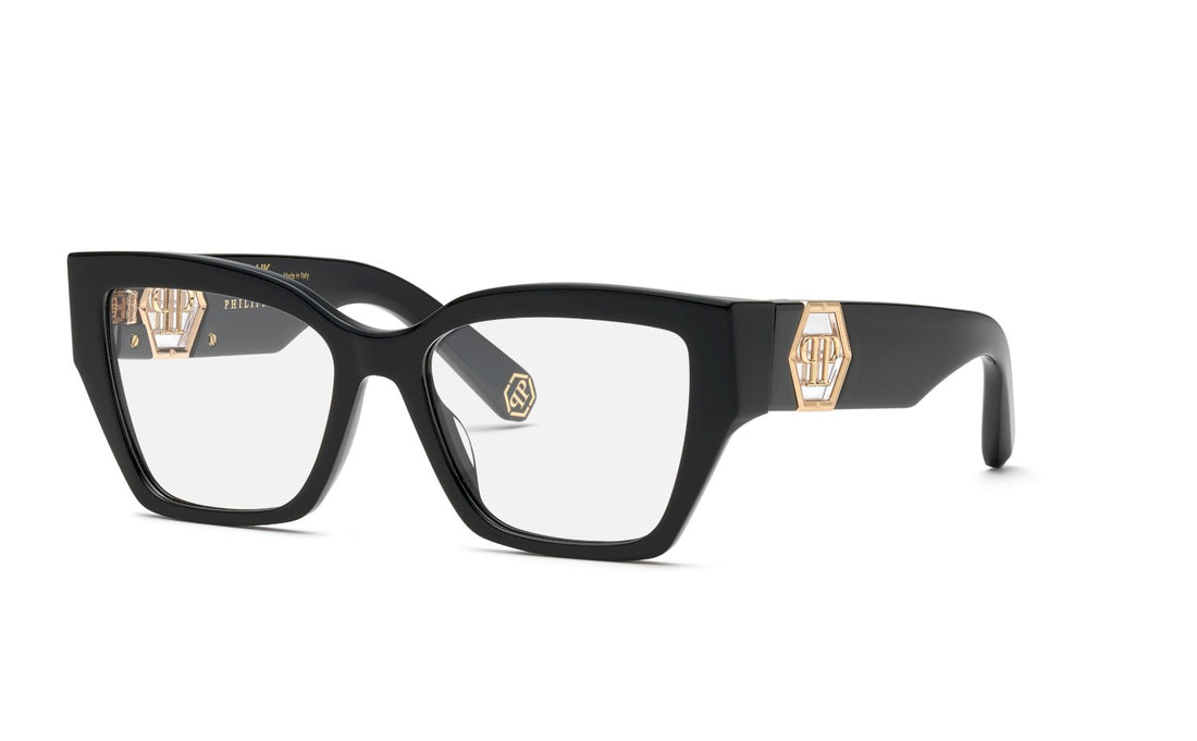 Gafas graduadas philipp plein vpp164 0700 negro square femenino talla 54mm - Vista principal