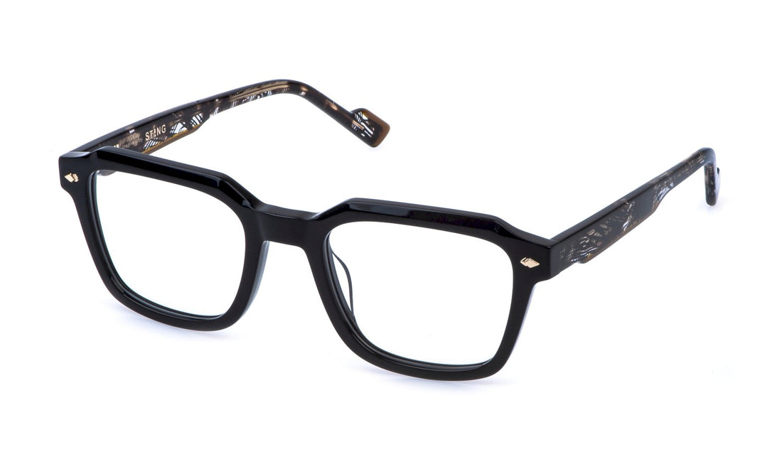 Occhiali da vista sting vst570 0700 negro square masculino taglia 51mm - Vista principale