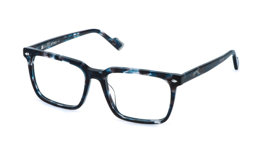 Gafas graduadas sting vst573 09uv marron square masculino talla 53mm - Vista principal