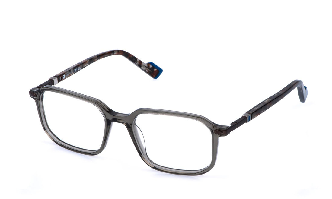 Occhiali da vista sting vst592 07n8 marron square masculino taglia 52mm - Vista principale