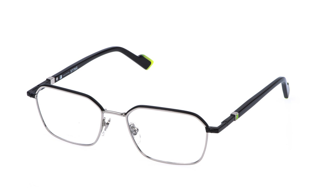 Occhiali da vista sting vst596 0k07 plateado square masculino taglia 54mm - Vista principale