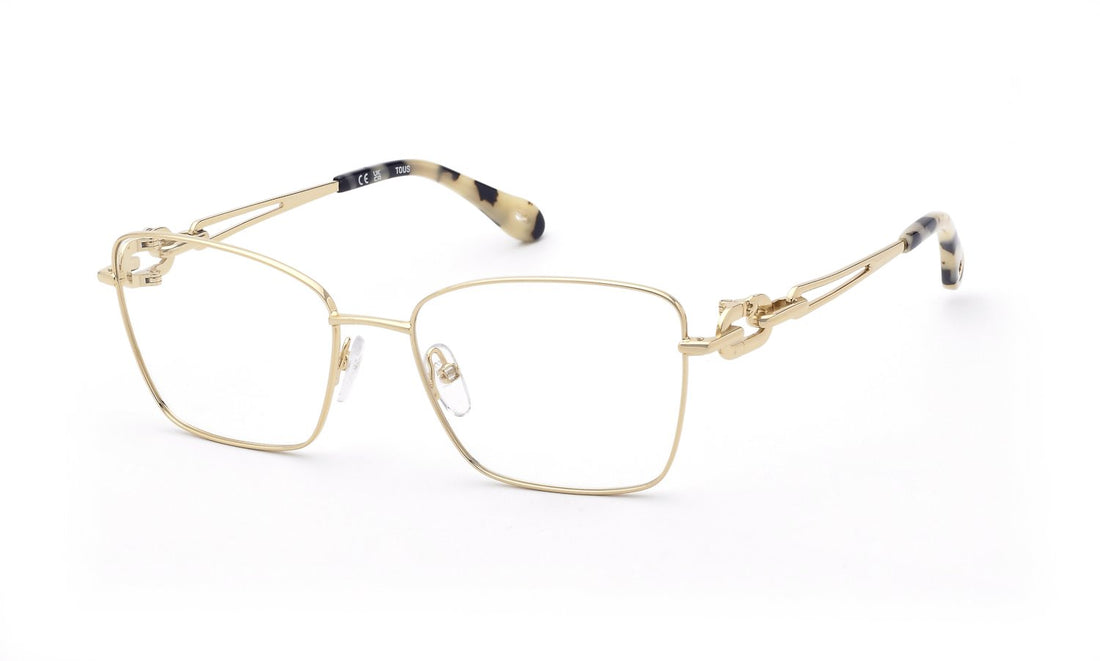 Gafas graduadas tous vto484 0300 dorado square femenino talla 55mm - Vista principal