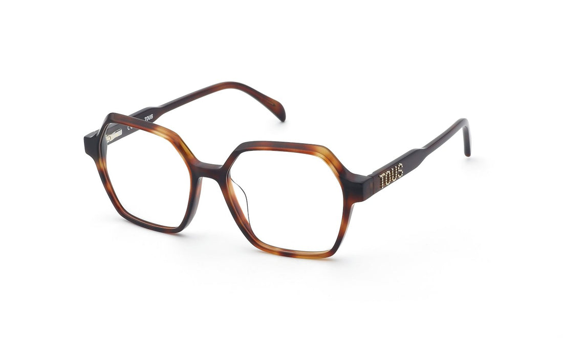 Gafas graduadas tous vtoc68 09xw havana square femenino talla 53mm - Vista principal