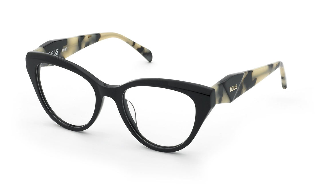 Occhiali da vista tous vtoc70 0700 negro butterfly femenino taglia 51mm - Vista principale