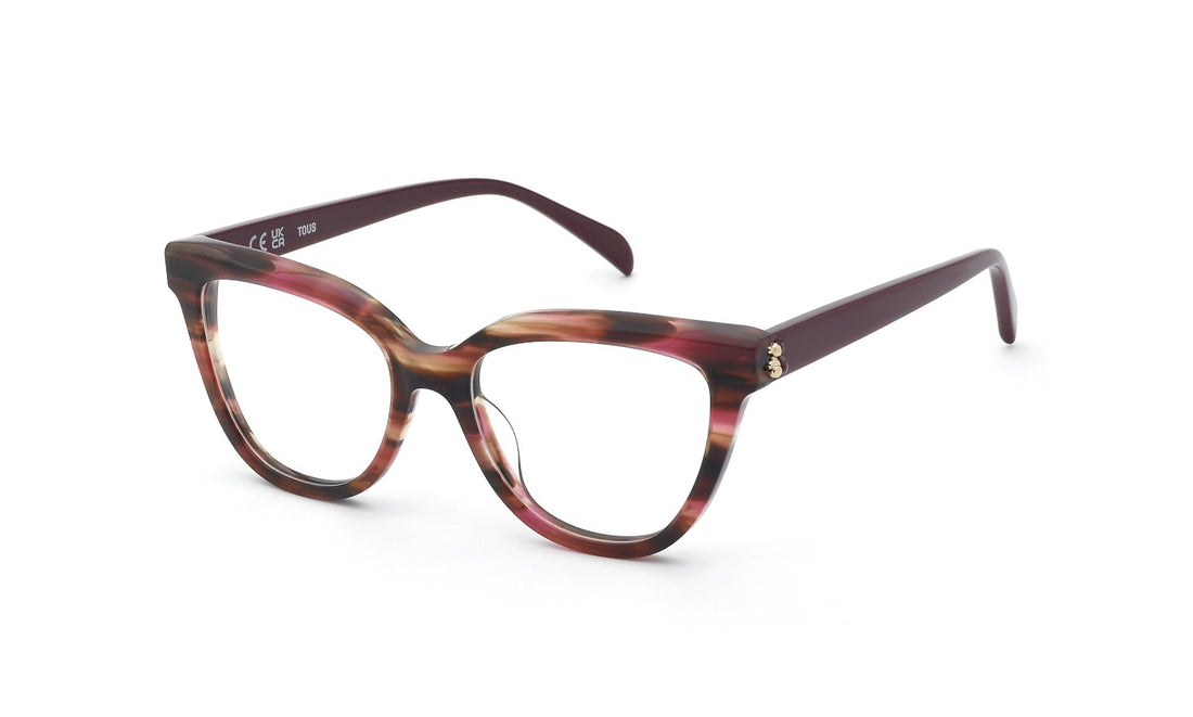 Occhiali da vista tous vtod14 09ph burdeos butterfly femenino taglia 52mm - Vista principale