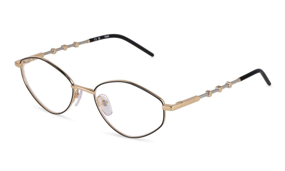 Óculos graduados tous vtod67 0301 dorado geometric femenino tamanho 53mm - Vista principal